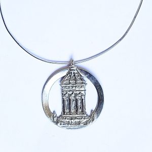 Mannheimer Wasserturm – Original aus Feinsilber - Einzelstück